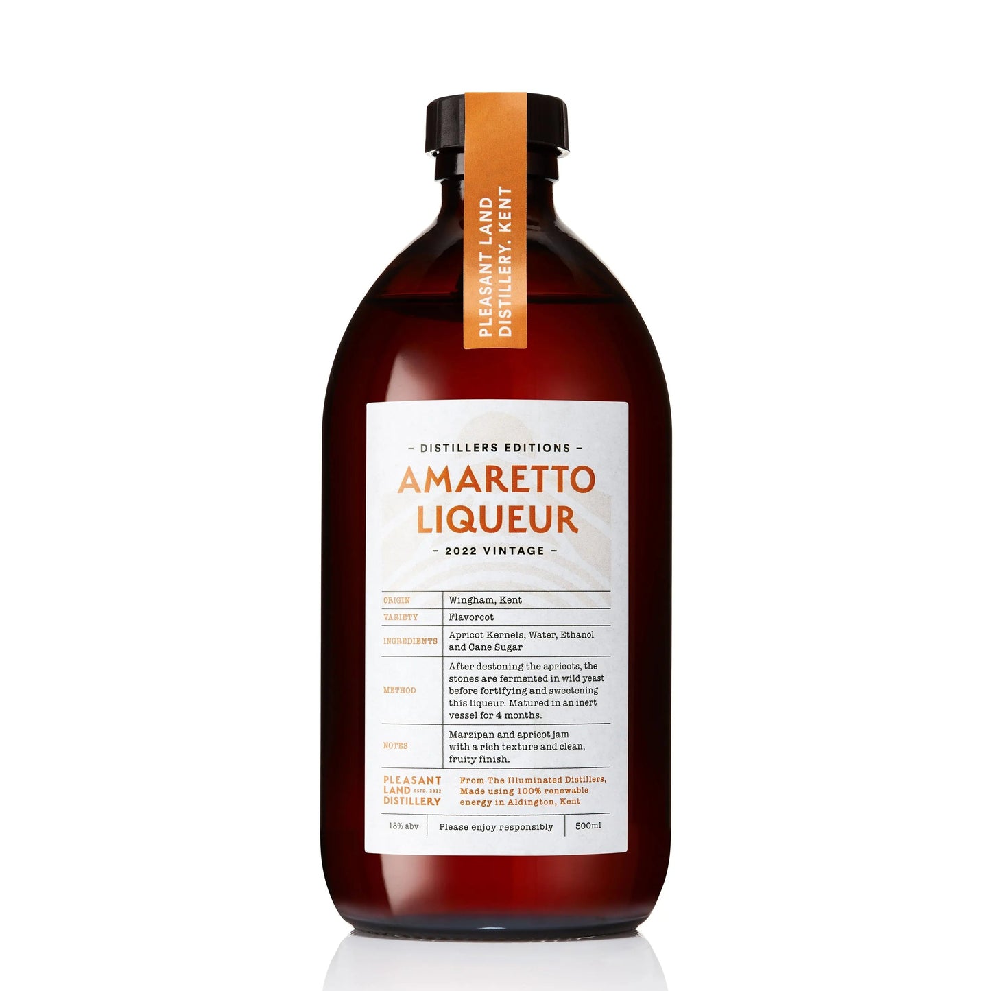 Amaretto Liqueur Pleasant Land Distillery