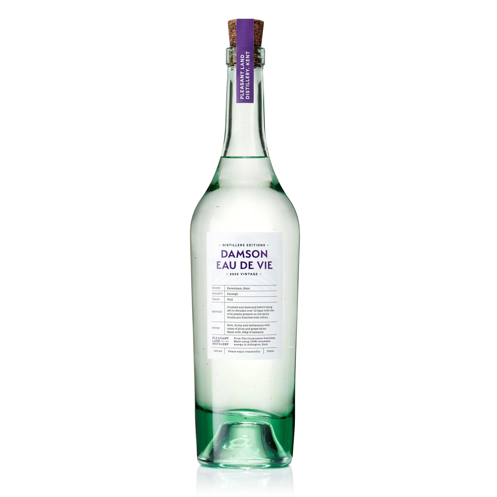 Damson Eau De Vie Pleasant Land Distillery