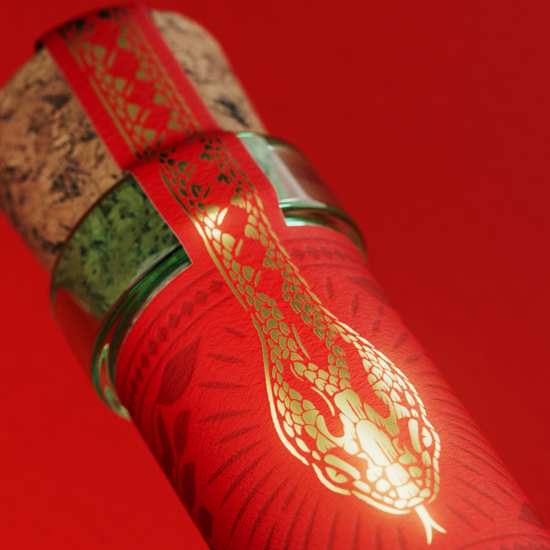 Bottle of Eve Vodka by Pleasant Land Distillery with elegant label 