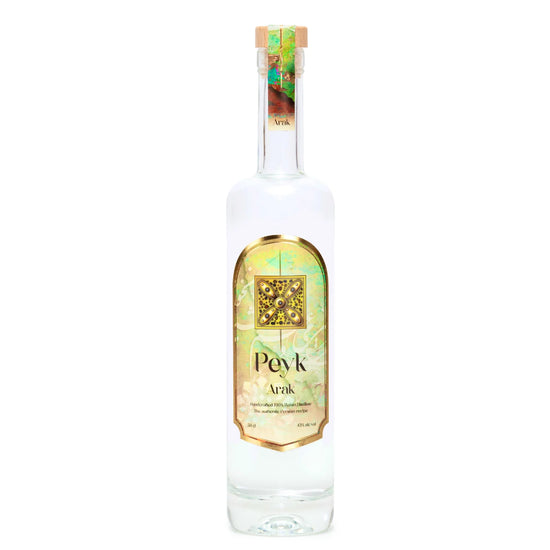 Peyk Arak bottle on a white background