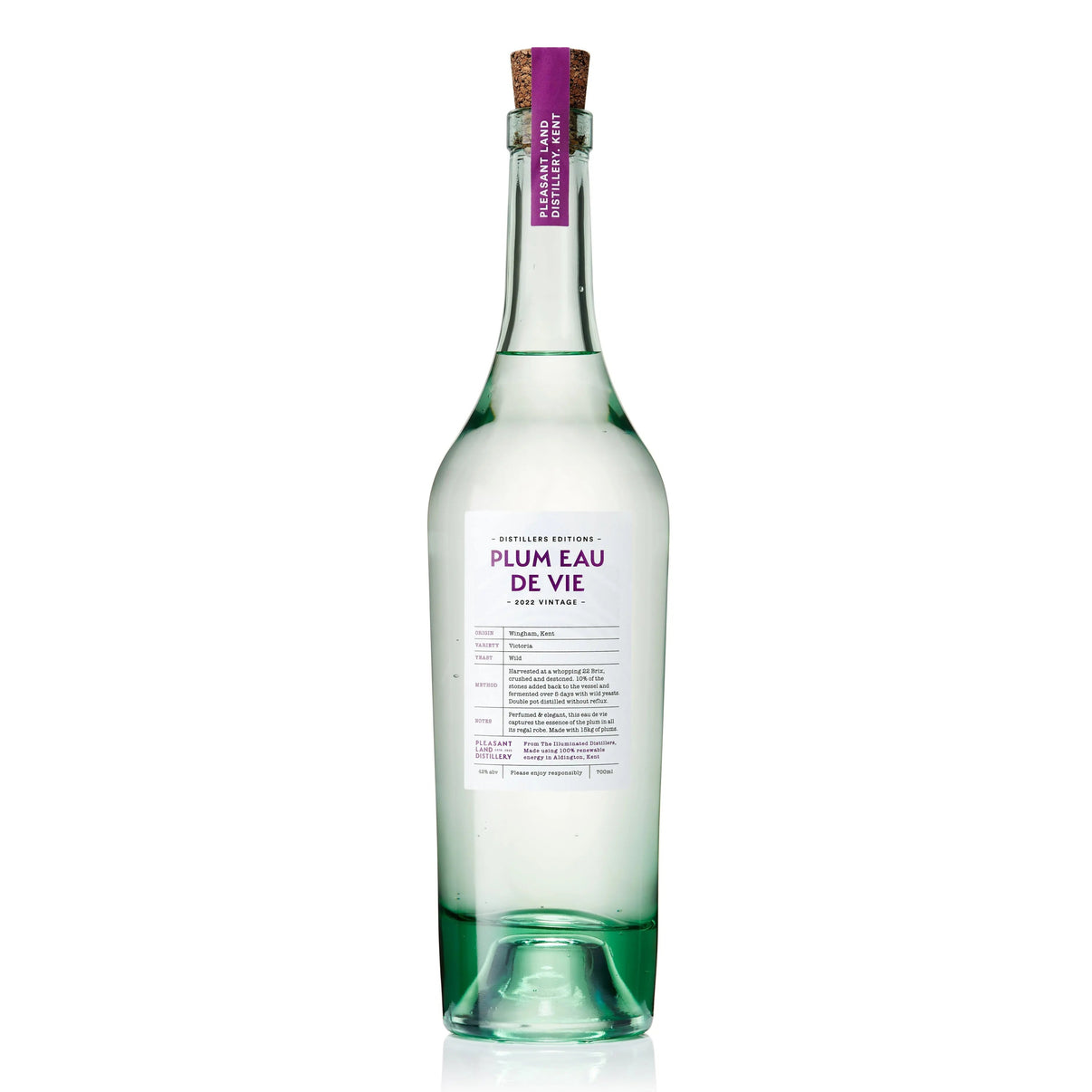 Victoria Plum Eau De Vie 2022 Pleasant Land Distillery