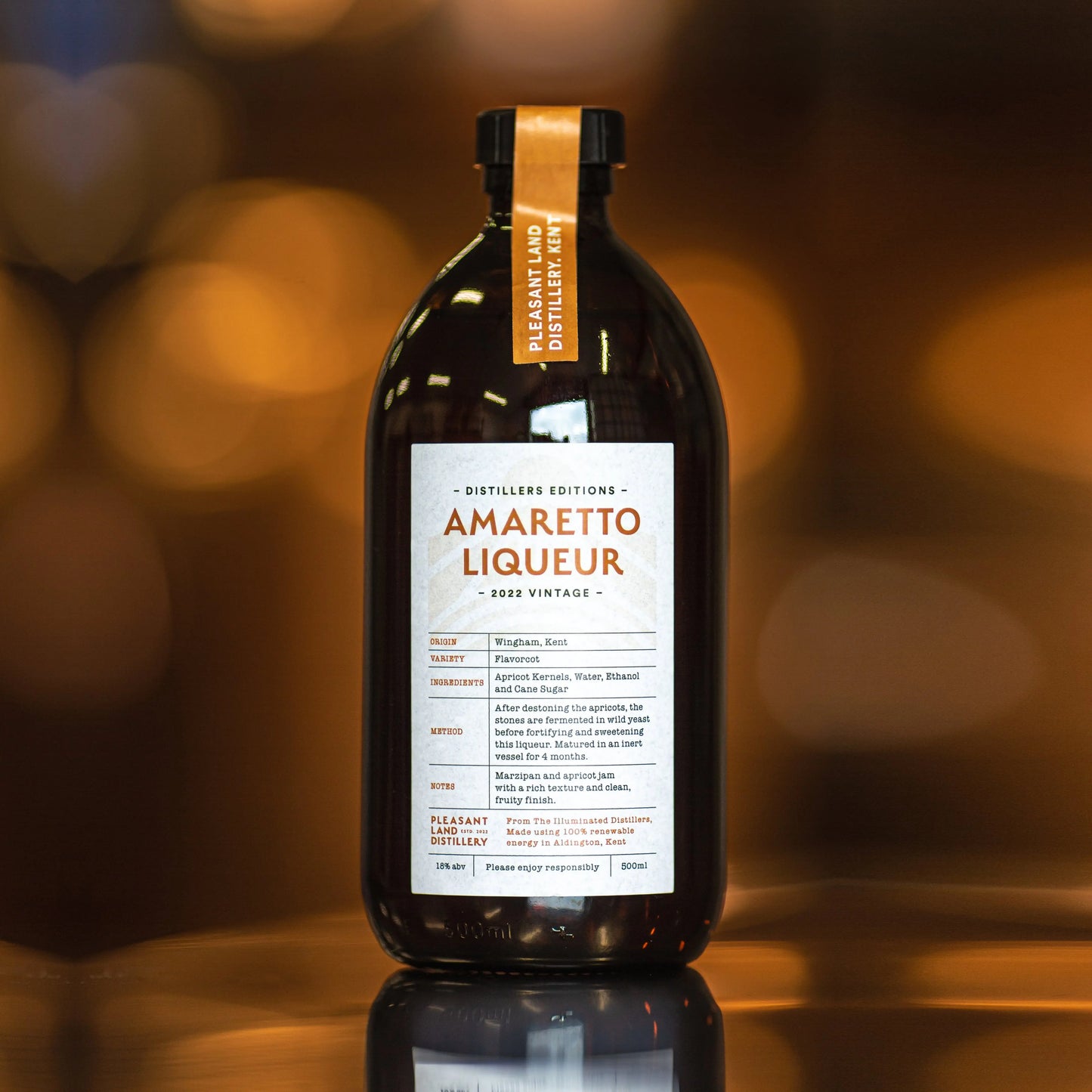 Amaretto Liqueur Pleasant Land Distillery
