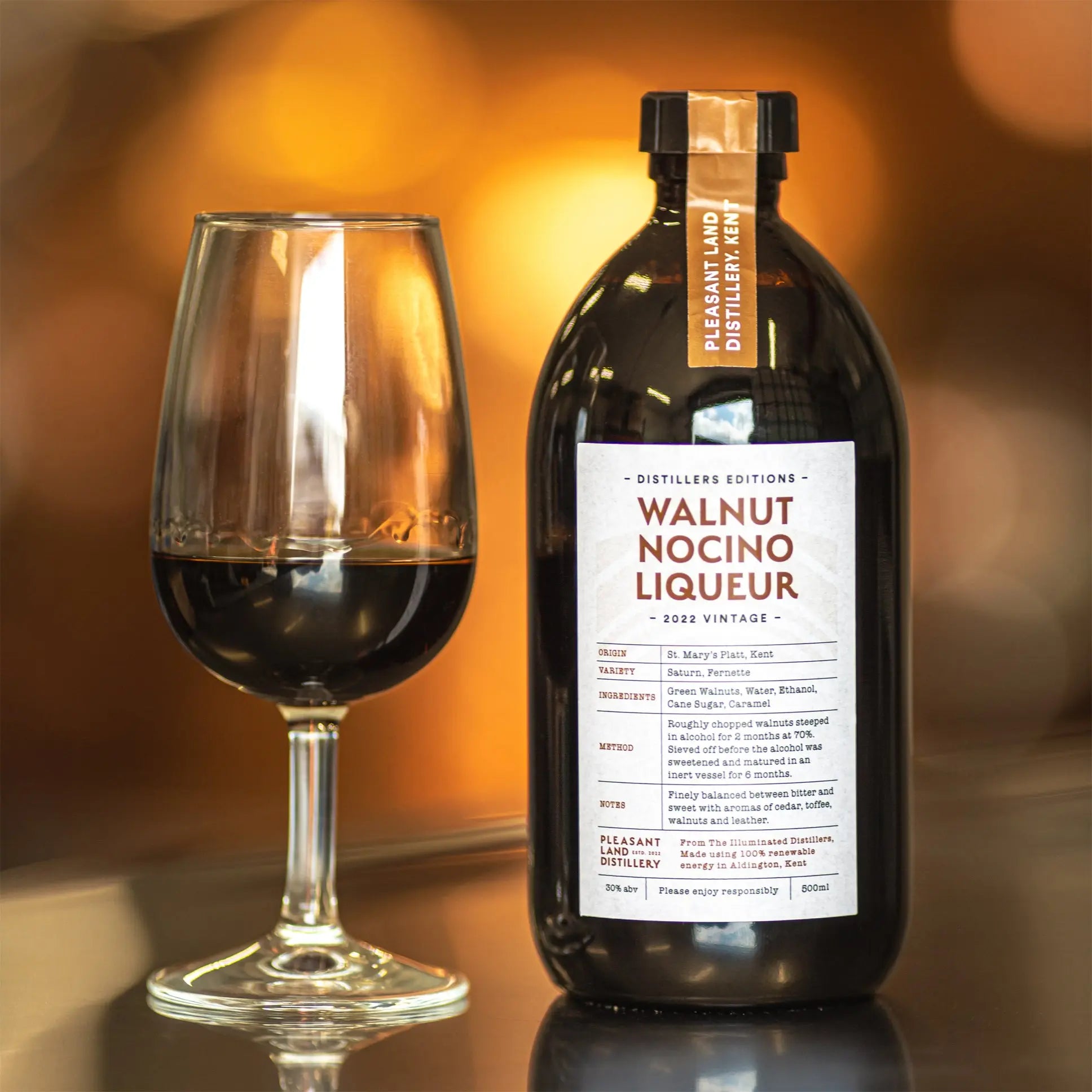 Nocino Walnut Liqueur Pleasant Land Distillery